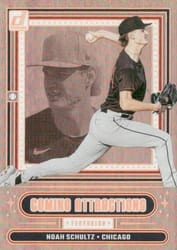 2025 Donruss Coming Attractions Noah Schultz #29 card