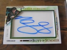 2025 Panini Boys of Summer Jumbo Acetate Signatures Noah Schultz #29 card