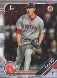 2019 Bowman Draft Base Set Noah Song #BD-99 card