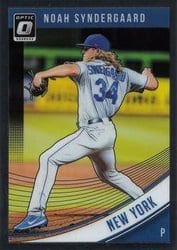 2018 Donruss Optic Base Set Noah Syndergaard #110 card
