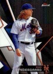 2018 Finest Base Set Noah Syndergaard #58 card