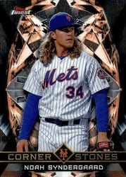 2018 Finest Cornerstones Noah Syndergaard #FC-NS card