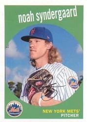 2018 Topps Archives Base Set Noah Syndergaard #2 card
