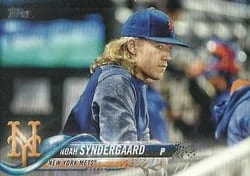 2018 Topps Base Set Noah Syndergaard #600 card