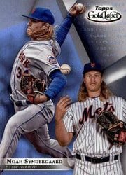 2018 Topps Gold Label Base Set Noah Syndergaard #62 card