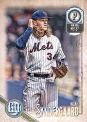 2018 Topps Gypsy Queen Base Set Noah Syndergaard #74 card