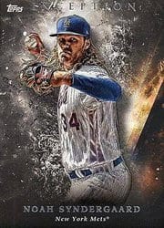 2018 Topps Inception Base Set Noah Syndergaard #4 card