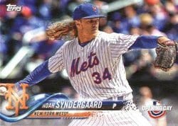 2018 Topps Opening Day Base Set Noah Syndergaard #68 card