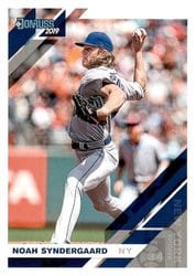 2019 Donruss Base Set Noah Syndergaard #136 card
