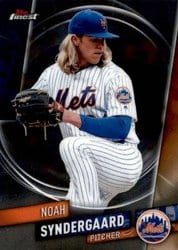 2019 Finest Base Set Noah Syndergaard #95 card