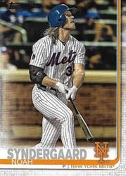 2019 Topps Base Set Noah Syndergaard #359 card