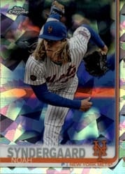2019 Topps Chrome Sapphire Edition Base Set Noah Syndergaard #359 card