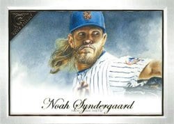 2019 Topps Gallery Base Set Noah Syndergaard #93 card