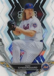 2019 Topps High Tek Base Set Noah Syndergaard #92 card