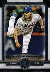 2019 Topps Museum Collection Base Set Noah Syndergaard #53 card