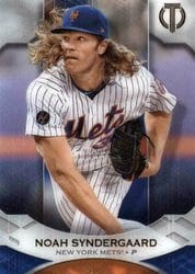 2019 Topps Tribute Base Set Noah Syndergaard #20 card