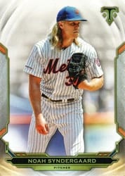 2019 Topps Triple Threads Base Set Noah Syndergaard #1 card