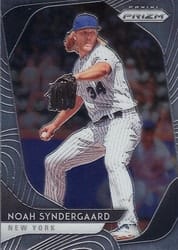 2020 Panini Prizm Base Set Noah Syndergaard #163 card