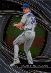 2020 Panini Select Base Set Noah Syndergaard #122 card