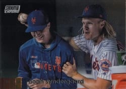 2020 Stadium Club Chrome Base Set Noah Syndergaard #158 card