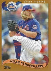 2020 Topps Archives Base Set Noah Syndergaard #252 card