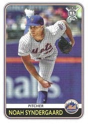 2020 Topps Big League Base Set Noah Syndergaard #36 card