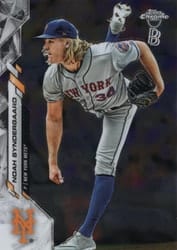 2020 Topps Chrome Ben Baller Edition Base Set Noah Syndergaard #58 card