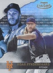 2020 Topps Gold Label Base Set Noah Syndergaard #55 card