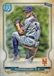 2020 Topps Gypsy Queen Base Set Noah Syndergaard #83 card