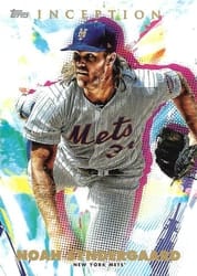 2020 Topps Inception Base Set Noah Syndergaard #44 card