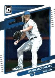 2021 Donruss Optic Base Set Noah Syndergaard #107 card