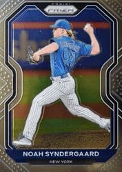 2021 Panini Prizm Base Set Noah Syndergaard #35 card