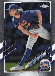 2021 Topps Chrome Base Set Noah Syndergaard #35 card