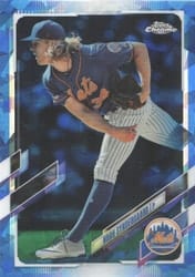 2021 Topps Chrome Sapphire Edition Base Set Noah Syndergaard #631 card