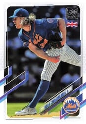 2021 Topps UK Edition Base Set Noah Syndergaard #55 card