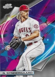 2022 Topps Cosmic Chrome Base Set Noah Syndergaard #91 card