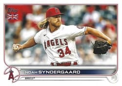 2022 Topps UK Edition Base Set Noah Syndergaard #5 card