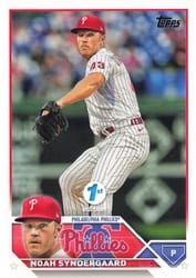 2023 Topps 1st Edition Base Set Noah Syndergaard #145 card