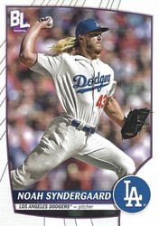 2023 Topps Big League Base Set Noah Syndergaard #167 card
