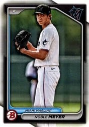 2024 Bowman Draft Base Set Noble Meyer #BD-38 card