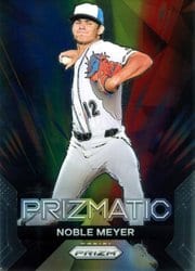2024 Panini Prizm Prizmatic Noble Meyer #7 card