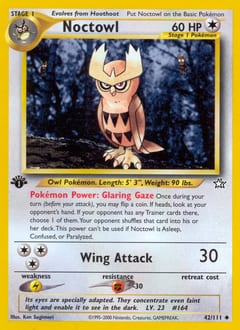 Neo Genesis Noctowl #42 card