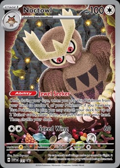 Scarlet & Violet Black Star Promos Noctowl #141 card
