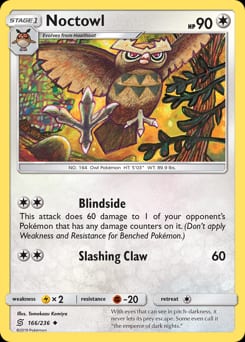 Unified Minds Noctowl #166 card