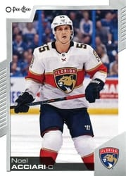 2020-21 O-Pee-Chee Base Set Noel Acciari #298 card