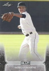 2020 Leaf Draft Base Set Noelvi Marte #6 card