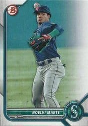 2022 Bowman Prospects Noelvi Marte #BP-63 card