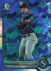 2022 Bowman Sapphire Edition Base Set Noelvi Marte #BCP-63 card