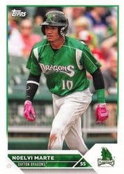 2023 Topps Pro Debut Base Set Noelvi Marte #PD-78 card