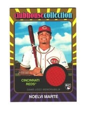 2024 Topps Heritage Clubhouse Collection Relic Noelvi Marte #CCR-NM card